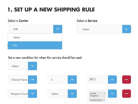 The best shipping integration for EVRi 